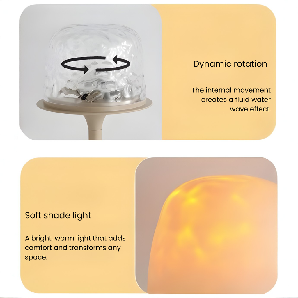 RGB Ocean Wave Projection Lamp